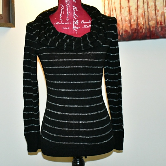 White House Black Market Sweaters - WHBM LONG SLEEVE COWL-NECK SWEATER